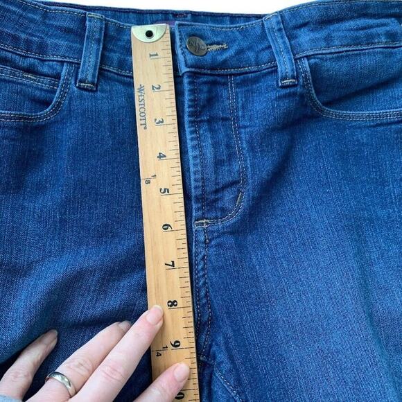 NYDJ Womens 4 Lift-Tuck Ankle Skinny Jeans Blue Mid-Rise Stretch 5-Pocket Denim - Picture 11 of 13